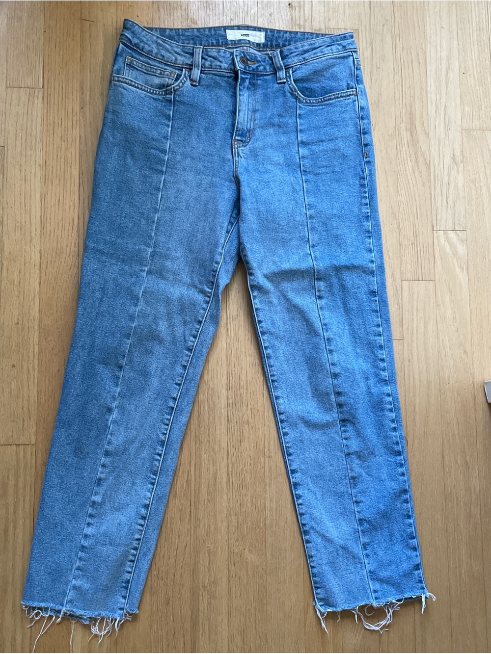 Vans women’s Straight Jeans in Light Blue